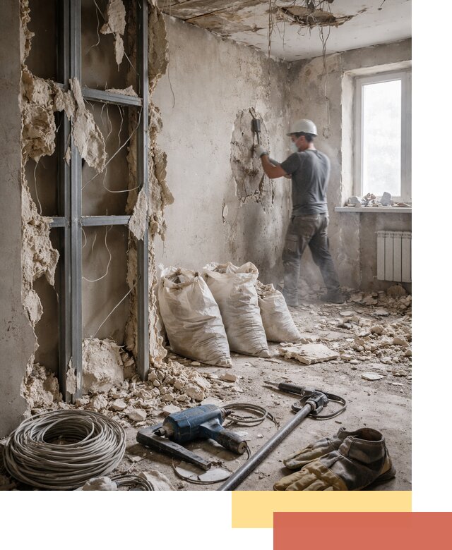 Профессиональный демонтаж зданий и конструкций в Ногинске