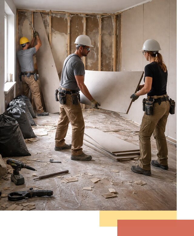 Демонтаж стеновых панелей в Ногинске быстро и аккуратно