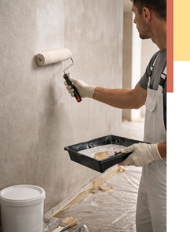 Грунтовка стен в Ногинске от 2229 руб. м2 — быстро, недорого, с материалом | ОТДЕЛОЧНИК-Нгн