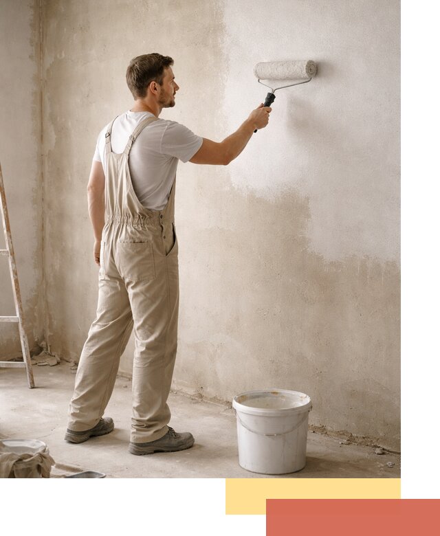 Грунтовка стен под отделку в Ногинске профессиональным раствором