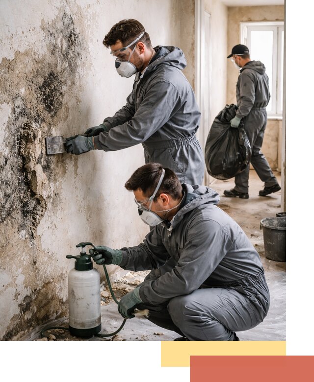 Удаление плесени со стен профессионально в Ногинске