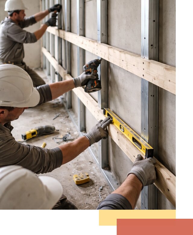 Устройство обрешетки под панели в Ногинске