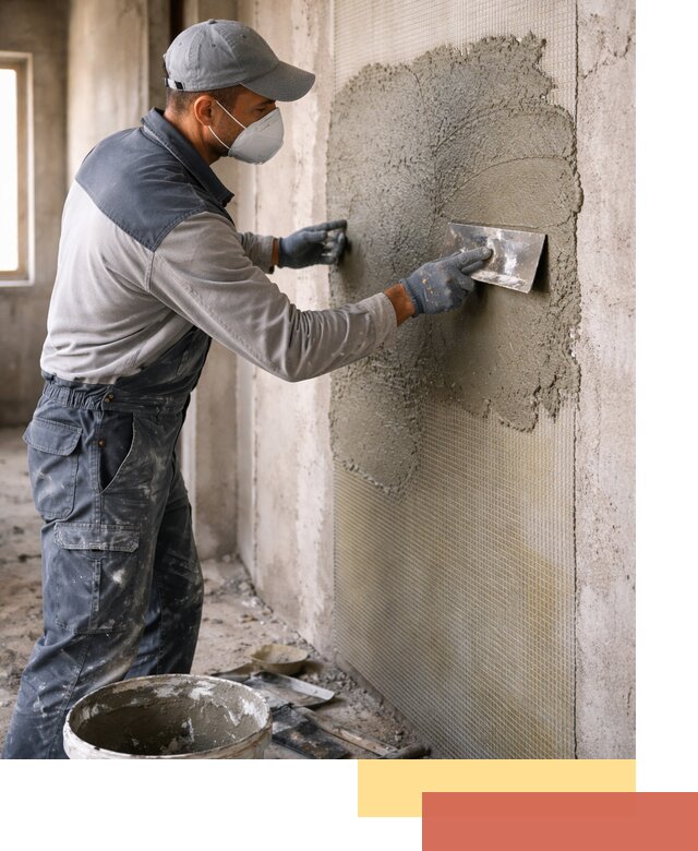 Штукатурка стен по сетке в Ногинске под ключ качественно и быстро