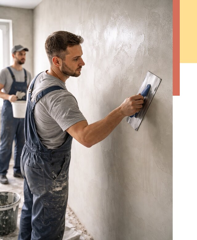 Глянцевание штукатурки стен в Ногинске от 7598 руб. — услуги и затирка | ОТДЕЛОЧНИК-Нгн