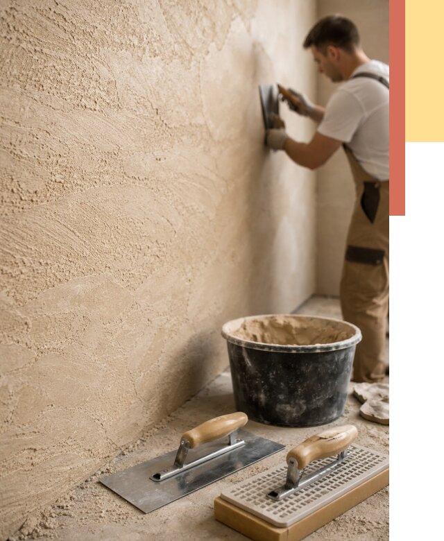 Декоративная штукатурка травертин в Ногинске от 1824 руб/м2 — качественно и недорого | ОТДЕЛОЧНИК-Нгн