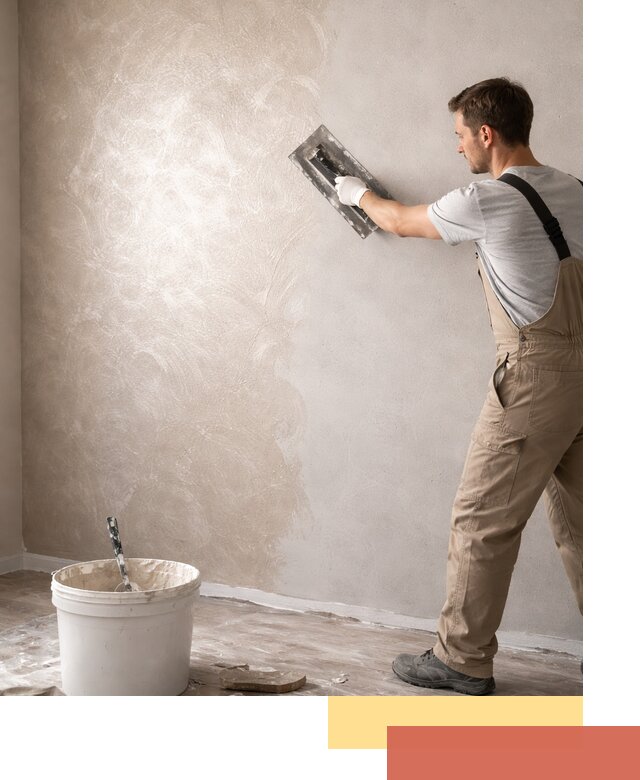 Декоративная штукатурка «Мокрый шелк» под ключ в Ногинске