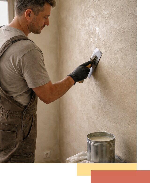 Нанесение воска на штукатурку в Ногинске для защиты и блеска