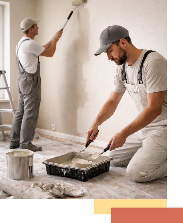 Покраска стен в квартире в Ногинске — профессионально и аккуратно