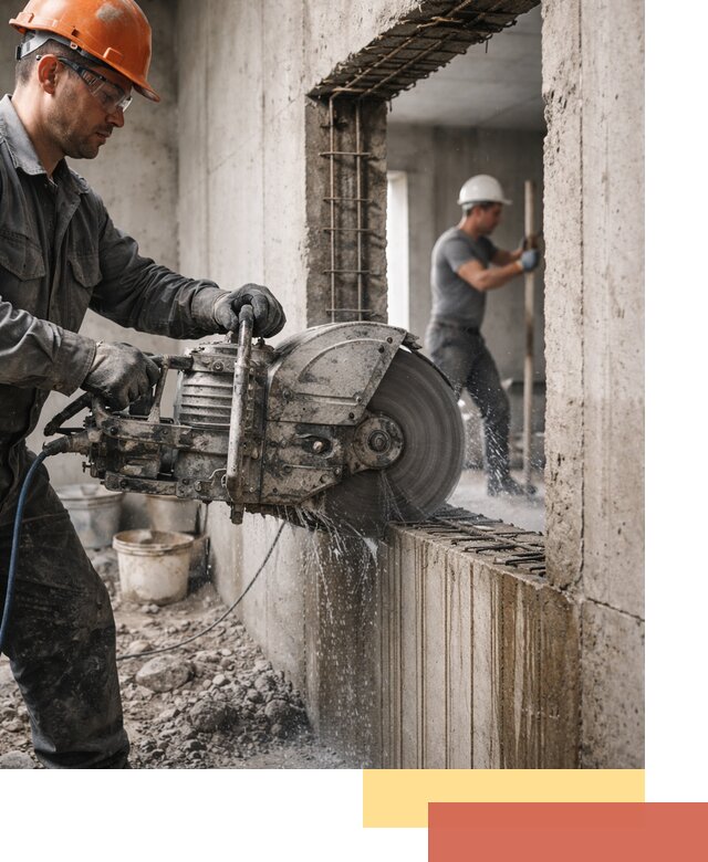 Алмазная резка проемов в Ногинске быстро и точно