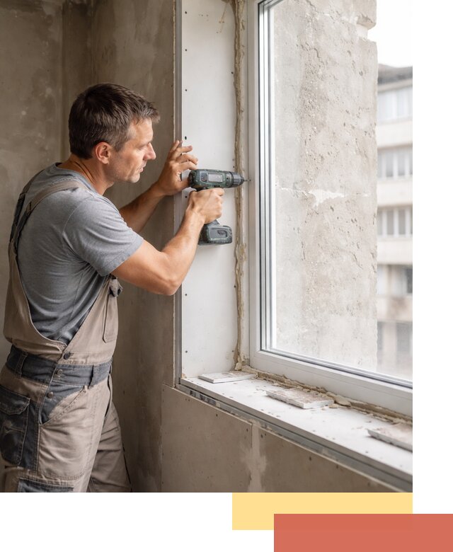 Монтаж гипсокартонных откосов в Ногинске под ключ