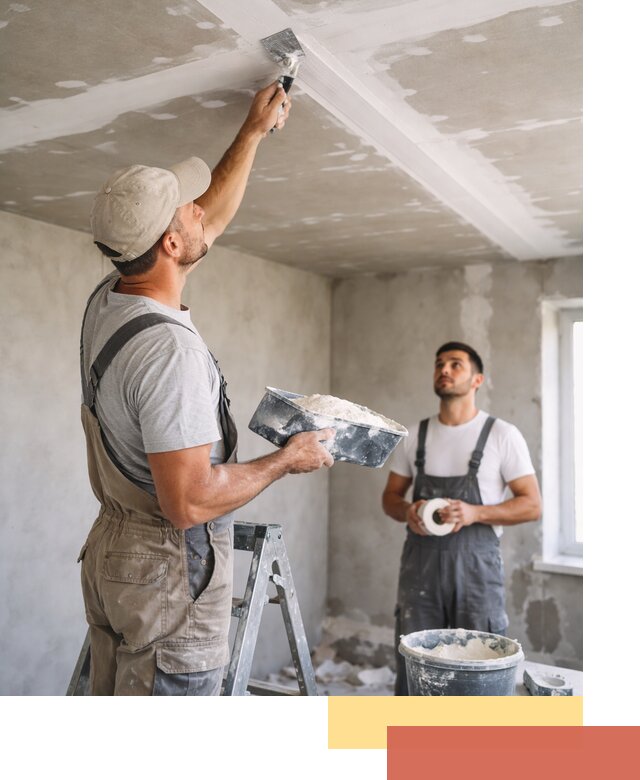 Обработка швов потолка ГКЛ в Ногинске: качественная заделка и шпатлевка