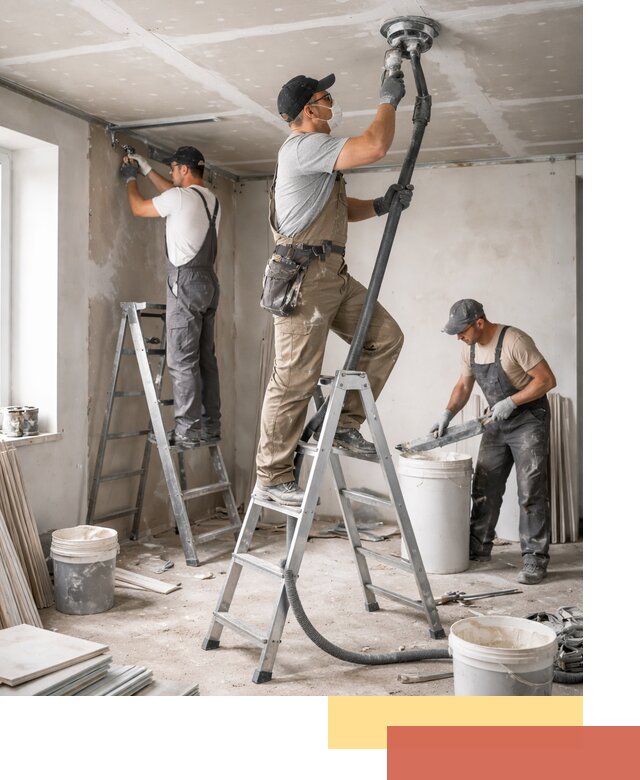 Ремонт потолка из гипсокартона в Ногинске: быстрый и качественный монтаж