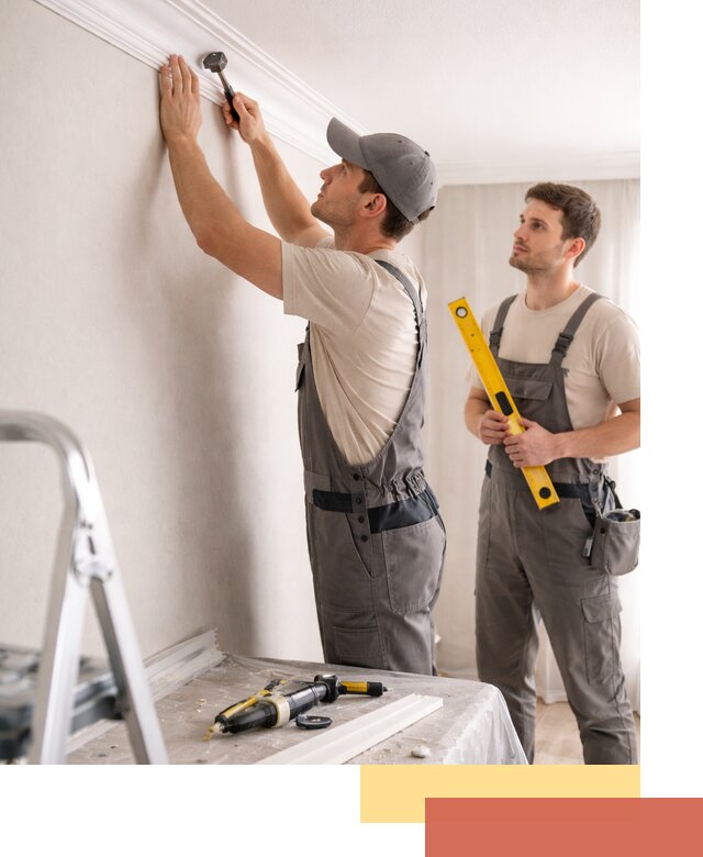 Монтаж потолочного плинтуса в Ногинске качественно и быстро